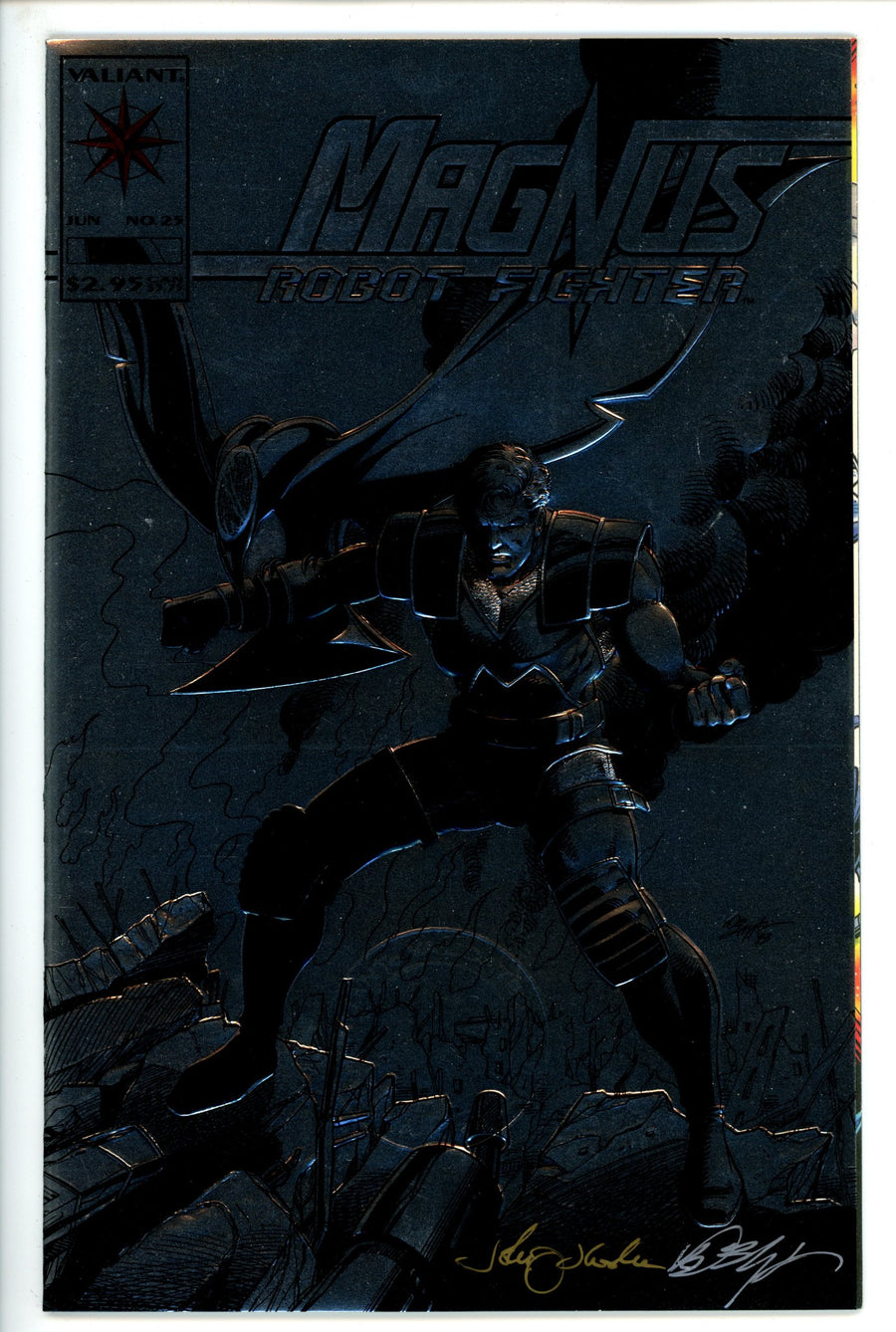 Magnus Robot Fighter  25 Signed Ostrander, Layton