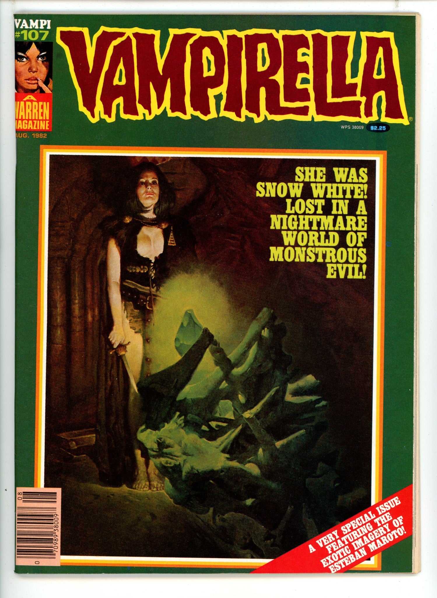 Vampirella Vol 1 107 Canadian Price Variant VF+ (1982)