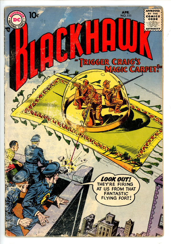 Blackhawk Vol 1 111 GD-