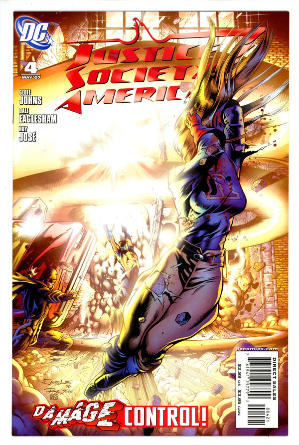 Justice Society of America Vol 3 4 Eaglesham Variant