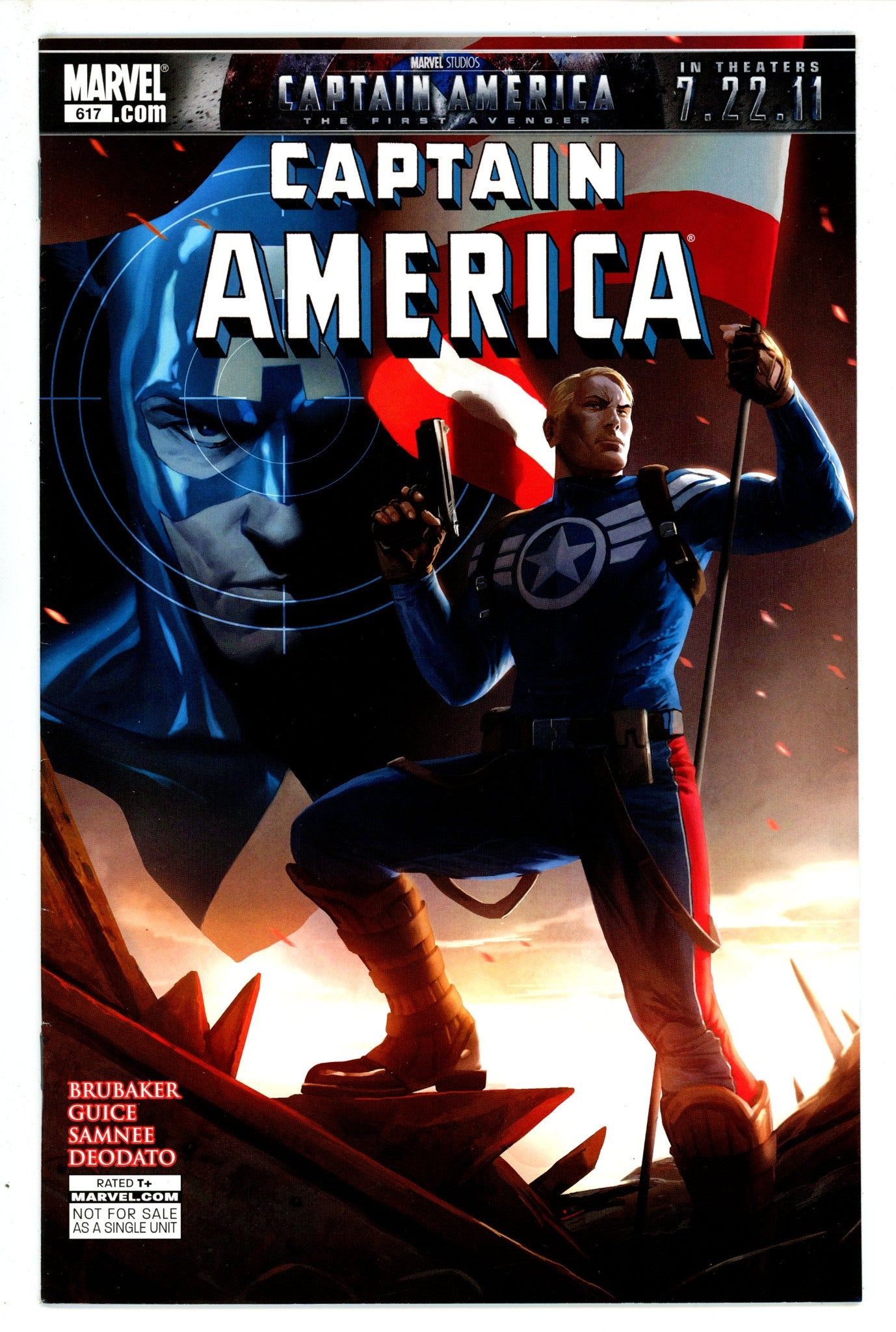 Captain America 617 Giveaway Variant (2011)