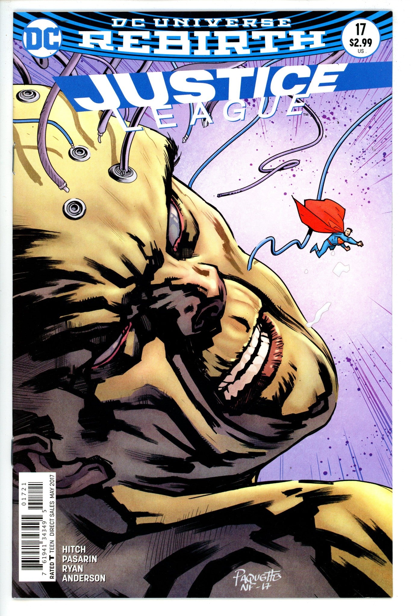 Justice League Vol 2 17 Paquette Variant