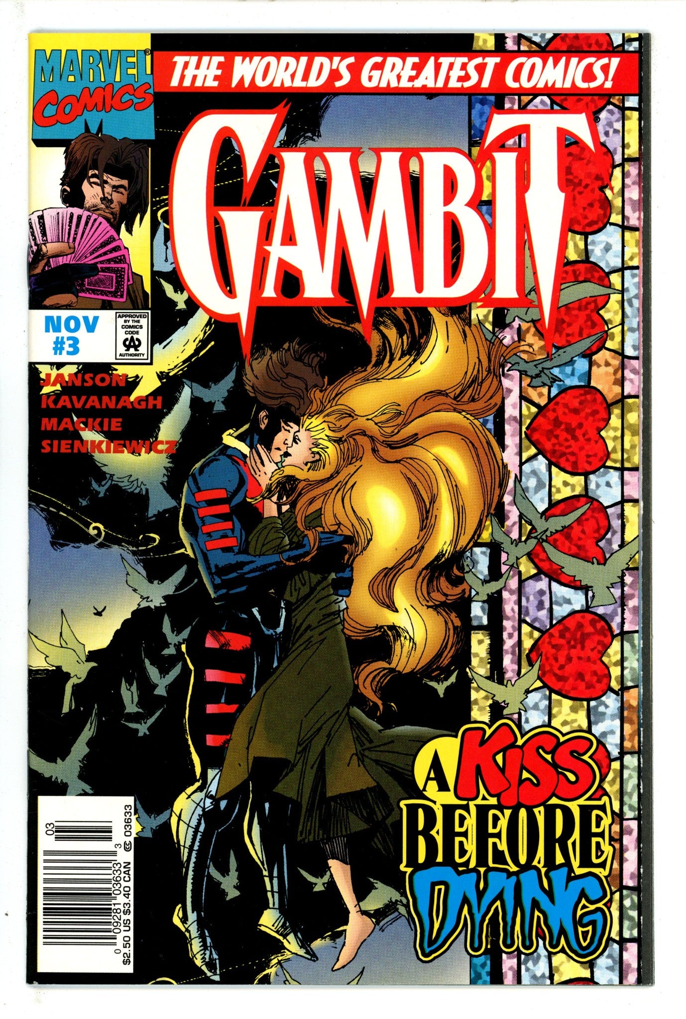Gambit Vol 2 3 Newsstand NM- (1997)