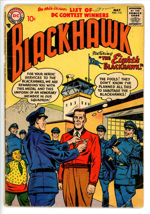 Blackhawk Vol 1 112 GD/VG