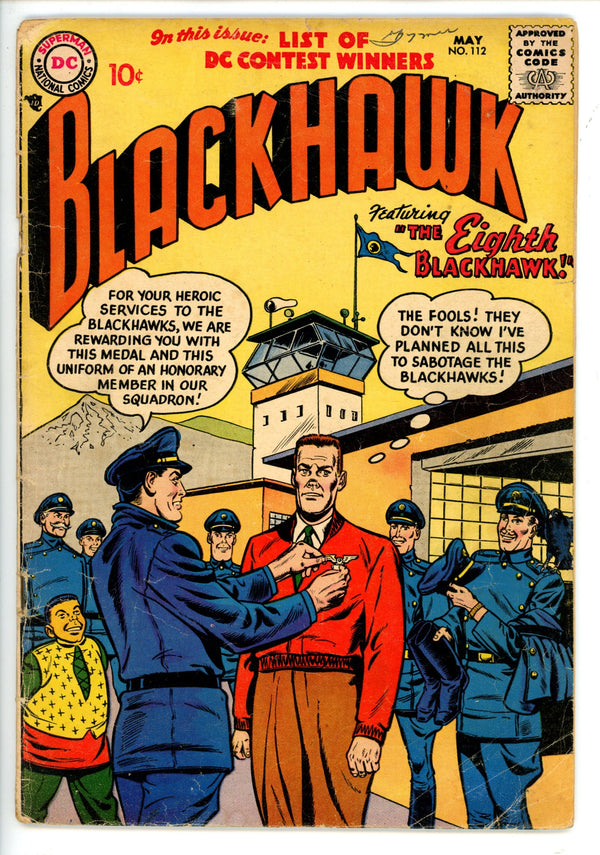 Blackhawk Vol 1 112 GD/VG