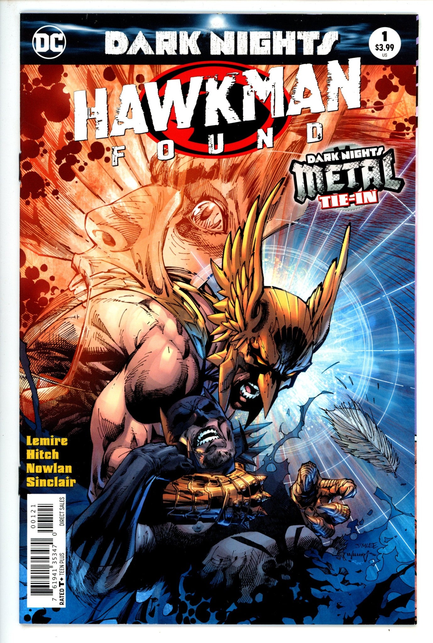 Hawkman: Found 1 Lee Variant
