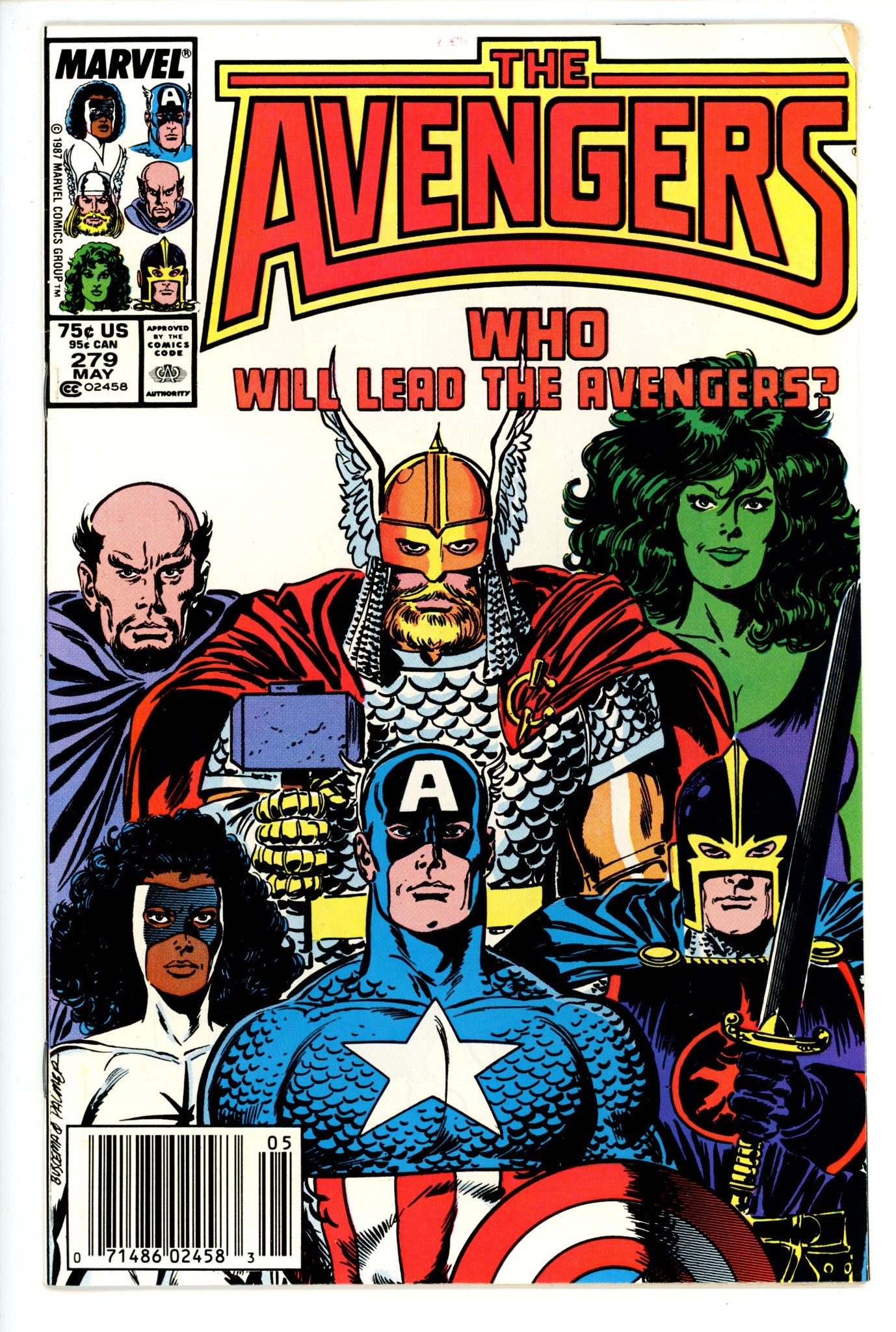 The Avengers Vol 1 279 Newsstand
