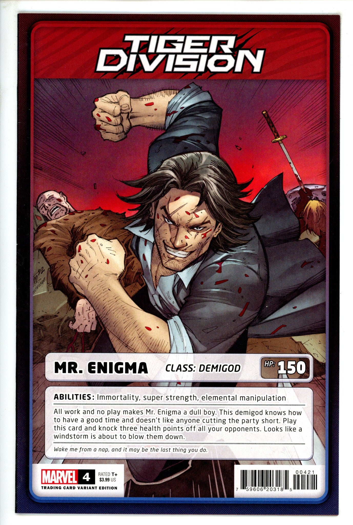 Tiger Division 4 Lim Trading Card Variant (2023)