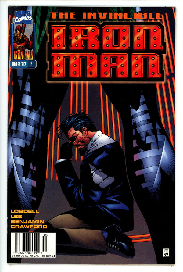 Iron Man Vol 2 5 Newsstand