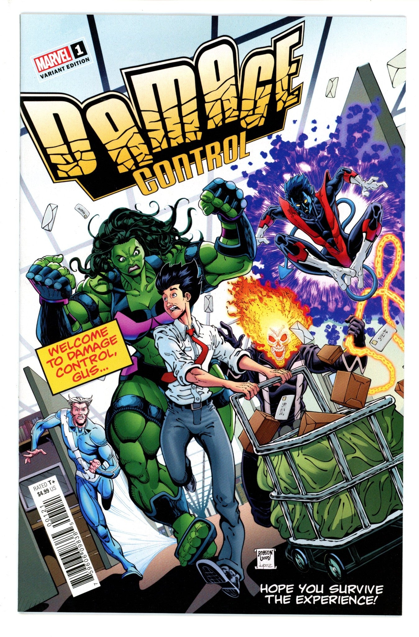 Damage Control Vol 4 1 Robson Variant (2022)