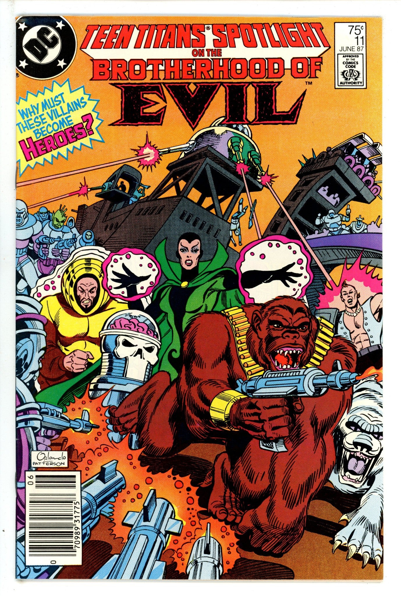 Teen Titans Spotlight 11 Newsstand (1987)