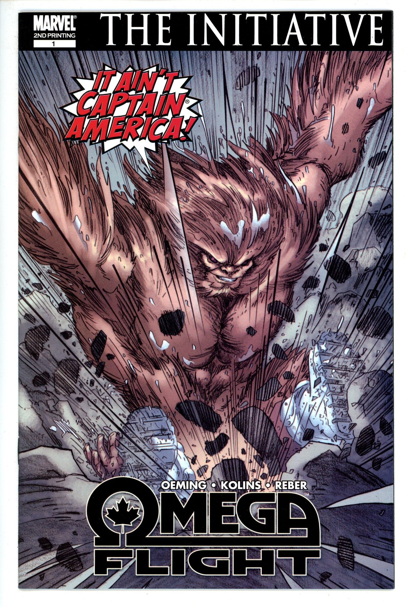 Omega Flight 1 2nd Print