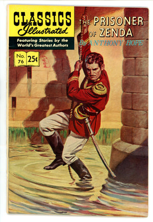 Classic Illustrated Prisoner Of Zenda 76 HRN 169