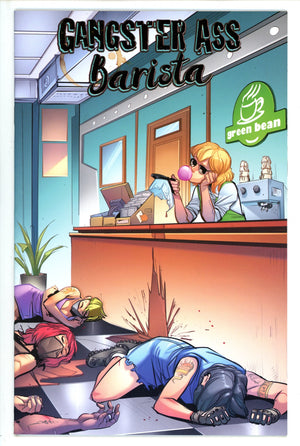 Gangster Ass Barista 1 Pereyra Gold Foil Incentive Variant NM+ (2023)