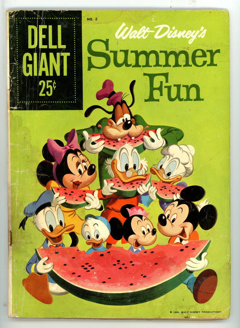 Walt Disney's Summer Fun 2 GD- (1959)