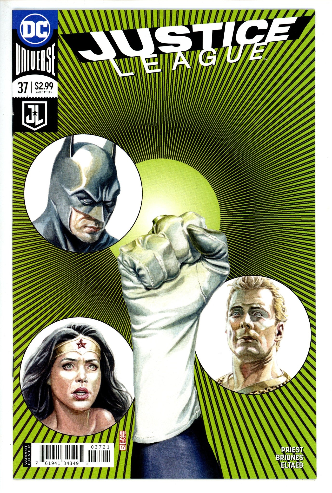 Justice League Vol 2 37 Jones Variant
