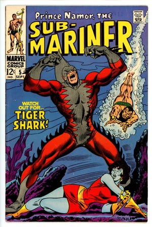 Sub-Mariner Vol 1 5 FN/VF