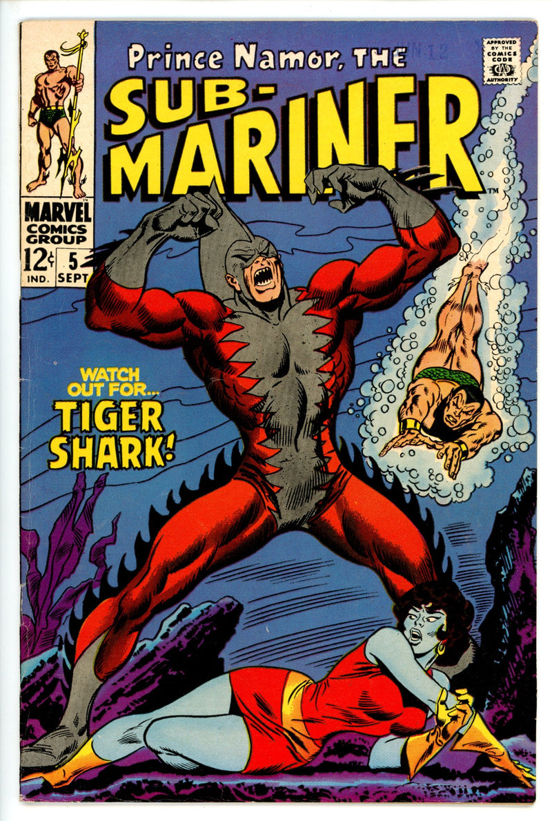 Sub-Mariner Vol 1 5 FN/VF