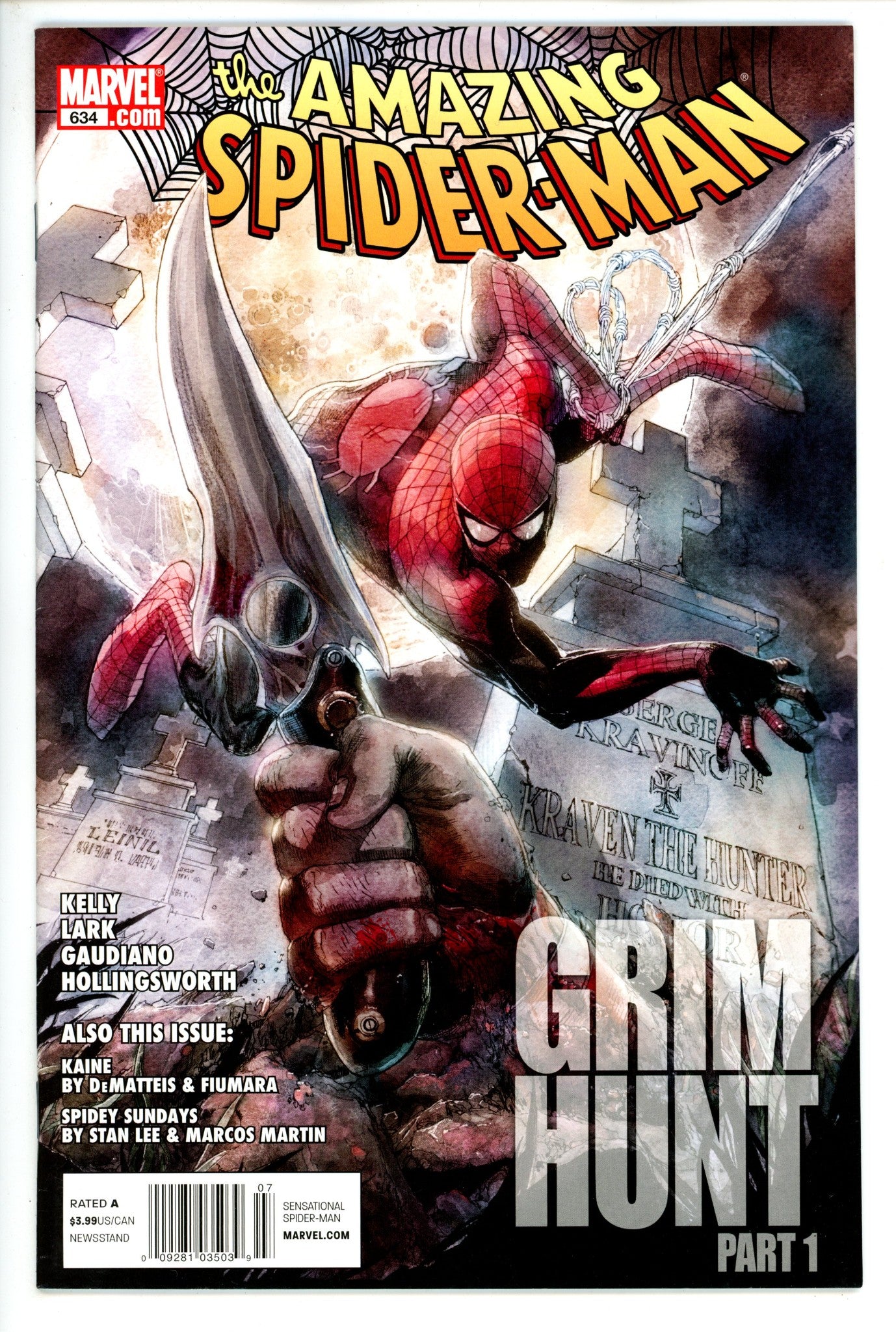 The Amazing Spider-Man Vol 2 634 Newsstand VF-