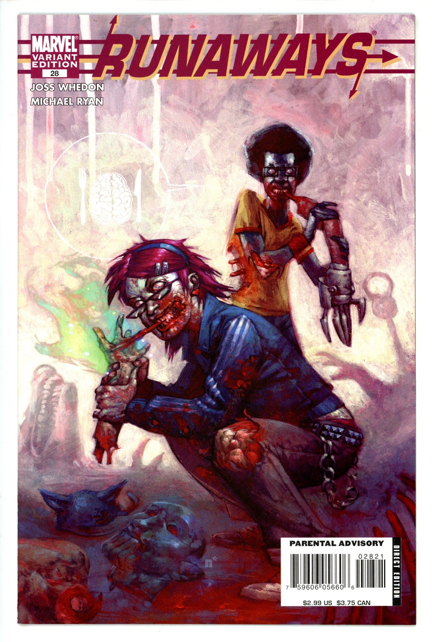 Runaways Vol 2 28 Variant