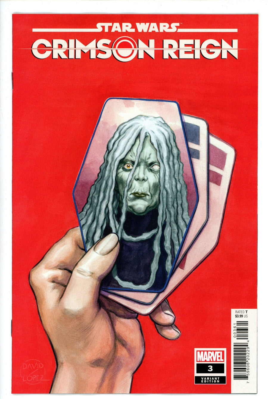 Star Wars Crimson Reign 3 Lopez Variant NM (2022)