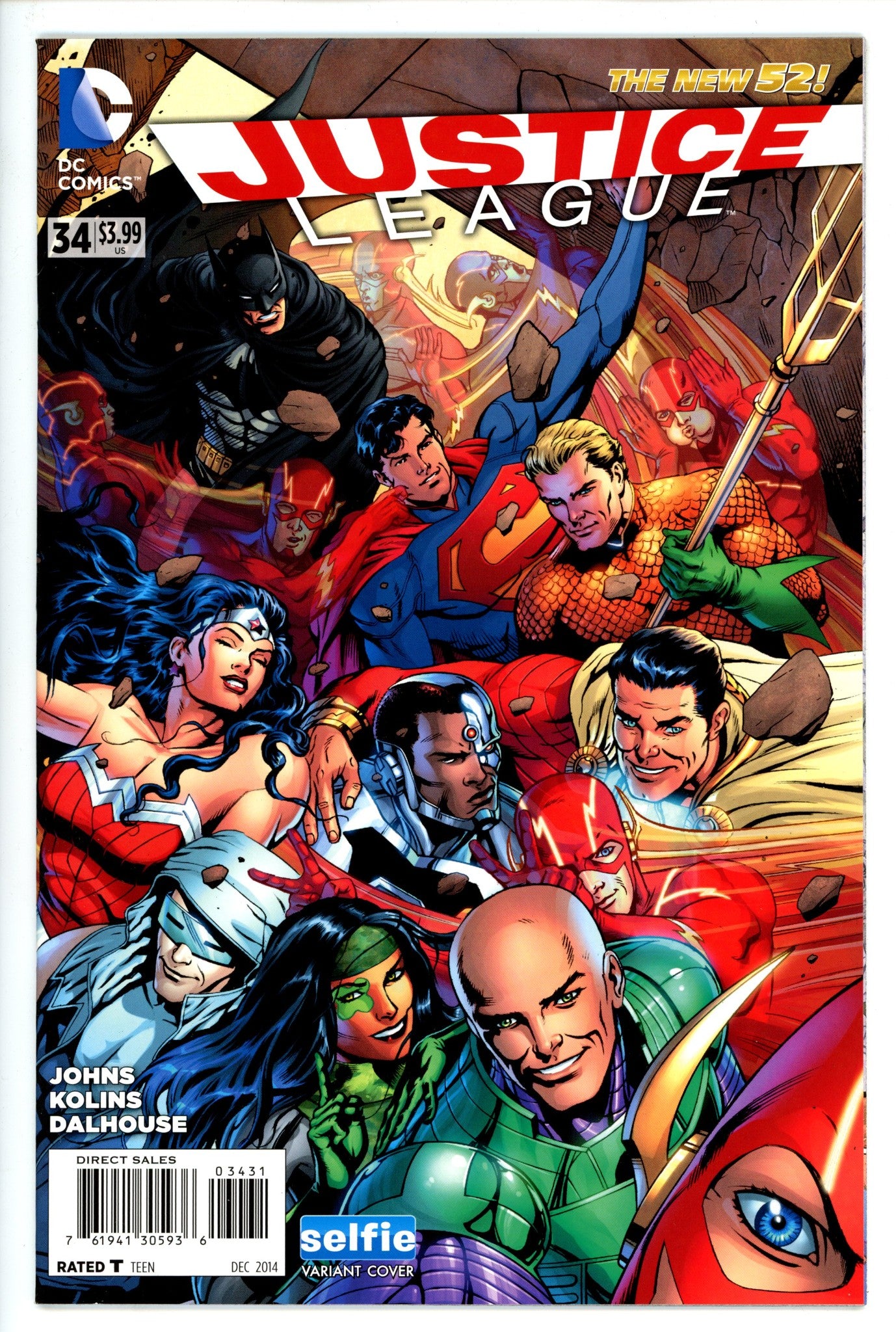 Justice League Vol 1 34 Selfie Variant