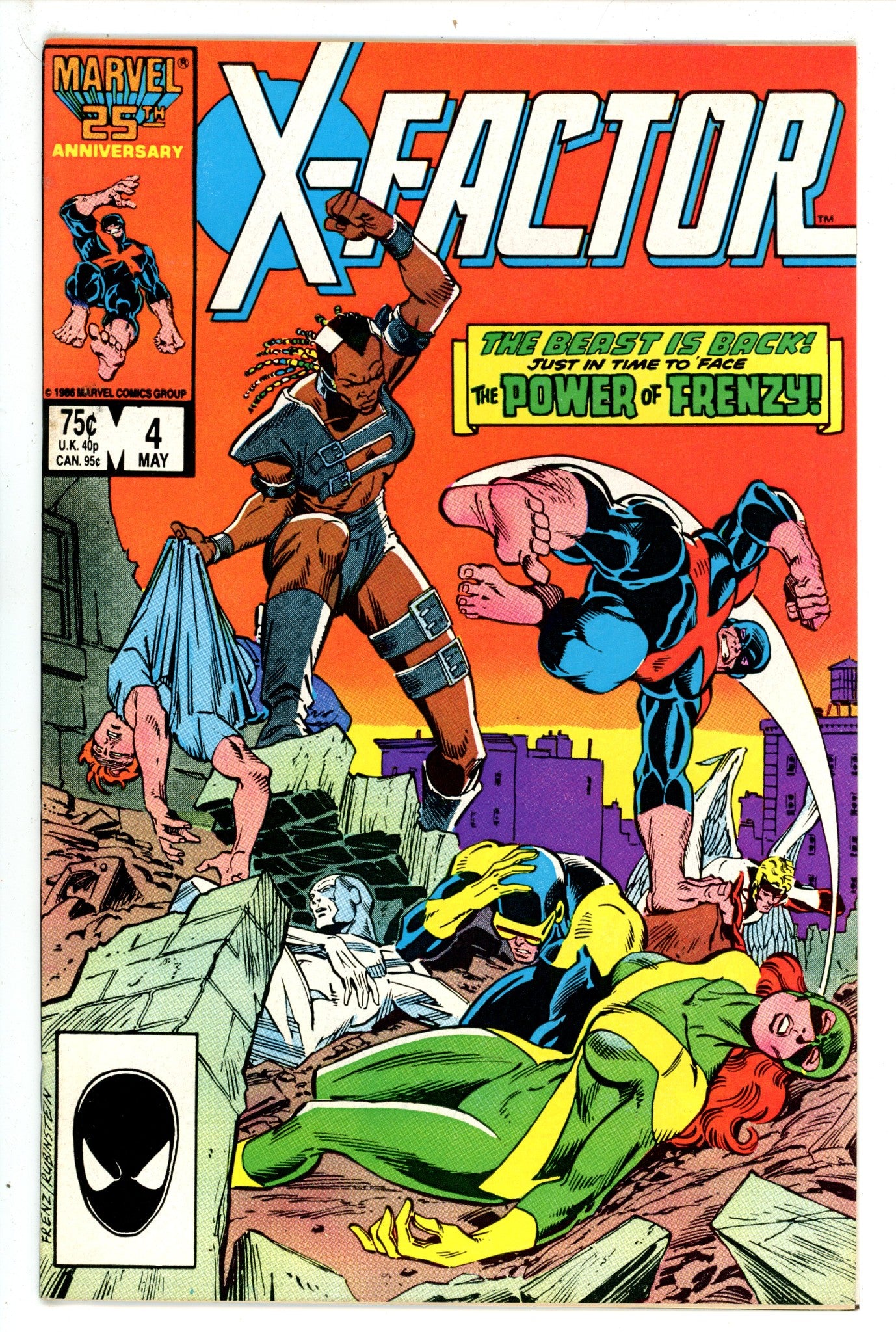 X-Factor Vol 1 4 (1986)