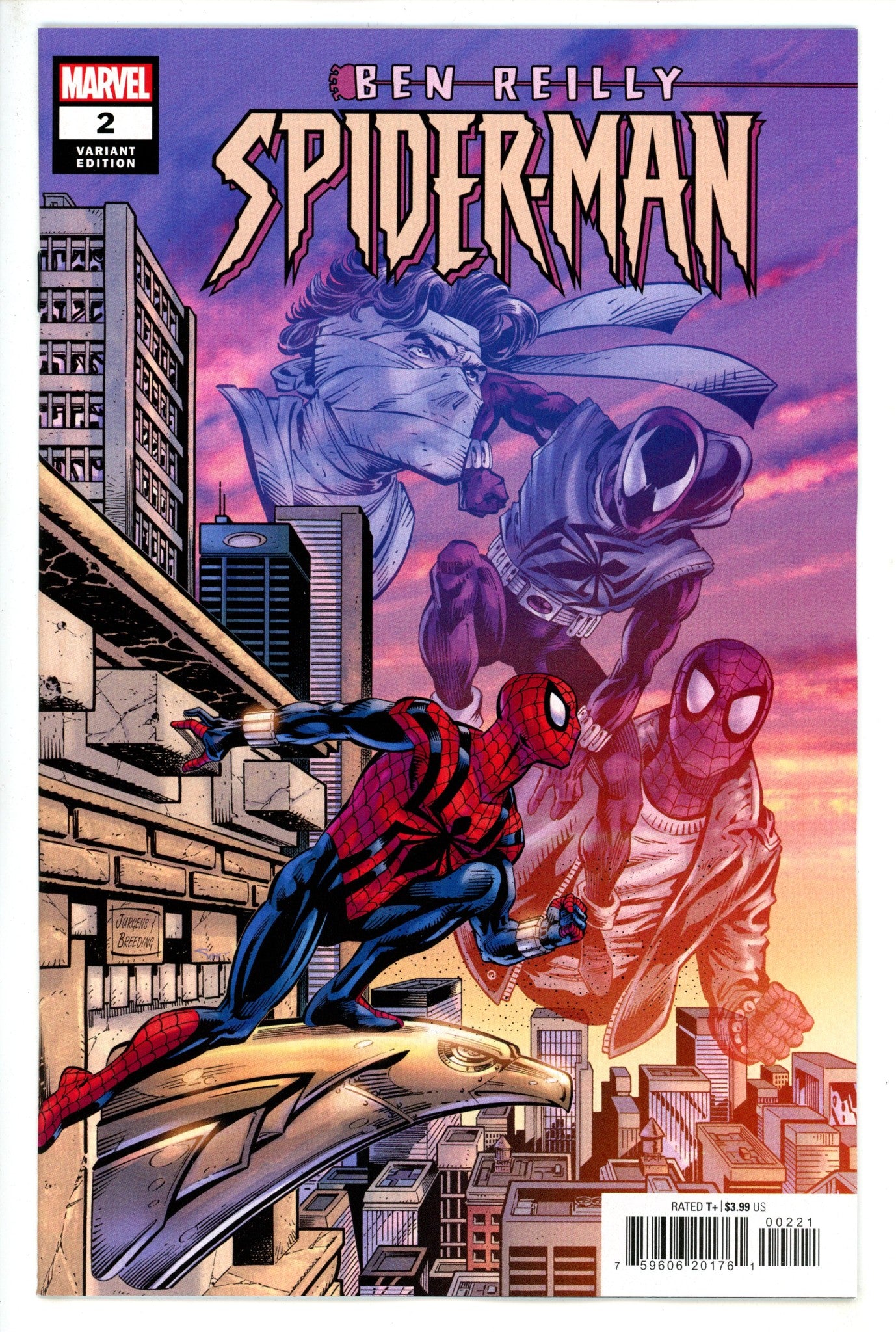 Ben Reilly Spider-Man 2 Jurgens Variant (2022)