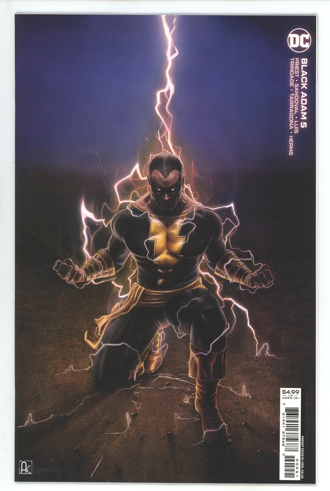 Black Adam 5 Colon Variant (2022)
