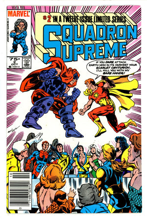 Squadron Supreme Vol 1 2 Newsstand (1985)