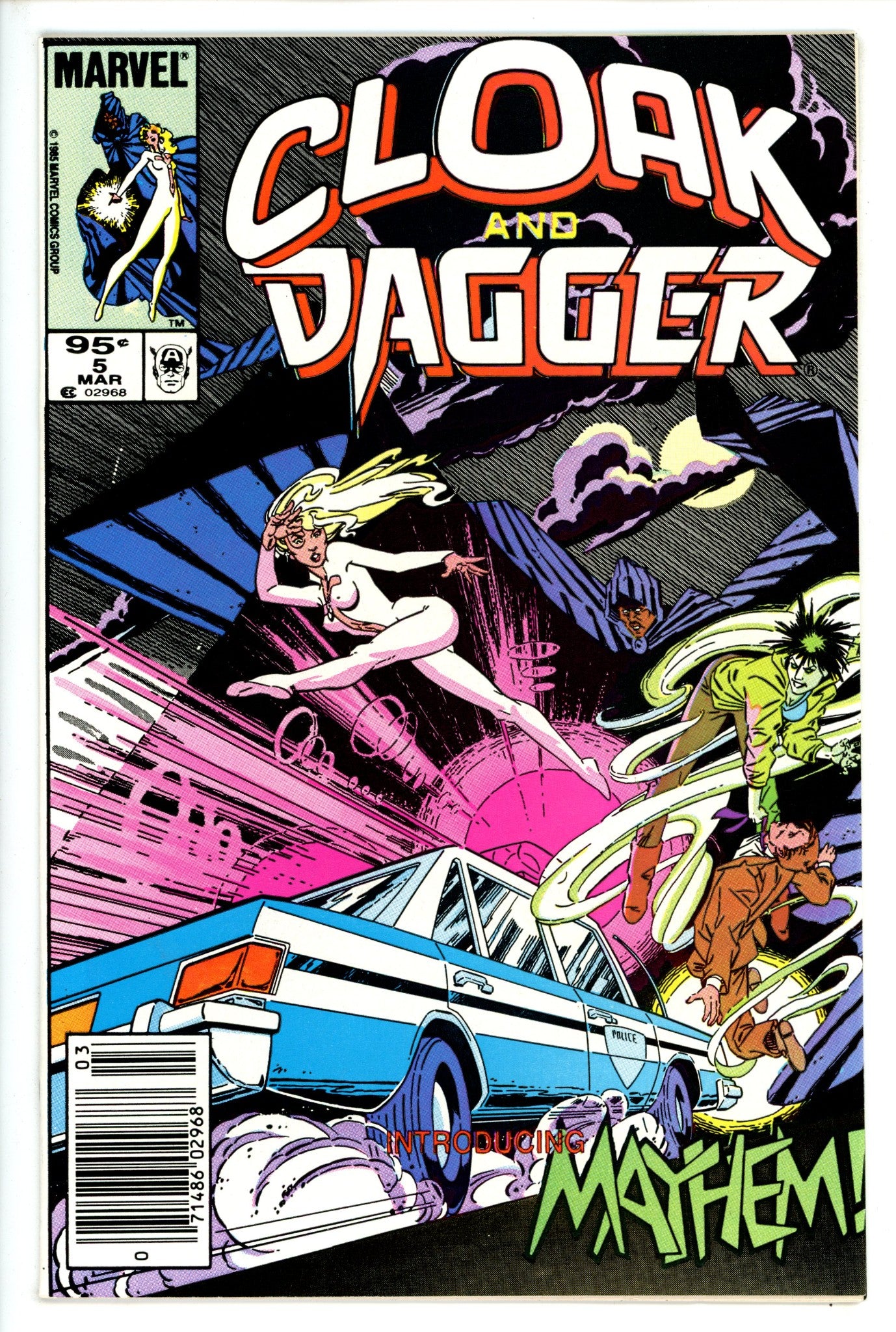 Cloak and Dagger Vol 2 5 Canadian NM-