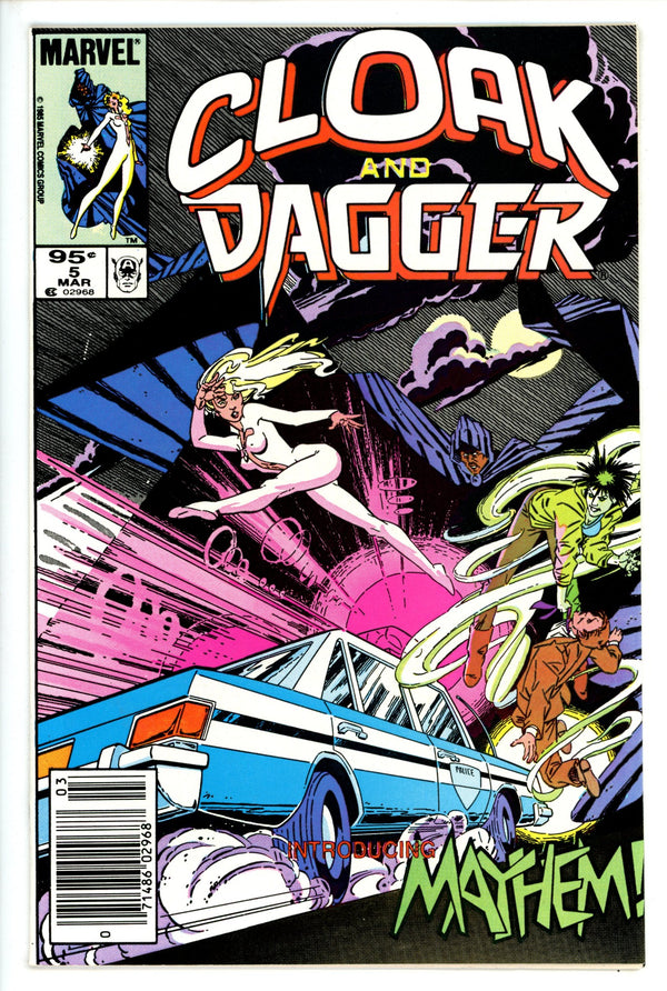 Cloak and Dagger Vol 2 5 Canadian NM-