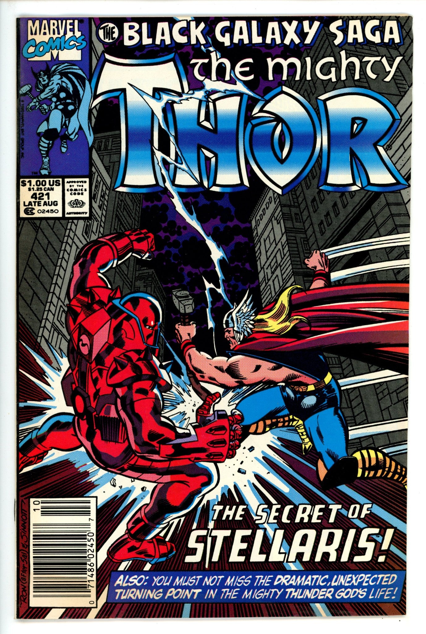 Thor Vol 1 421 Newsstand