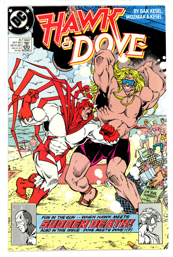 Hawk and Dove Vol 3 5 (1989)