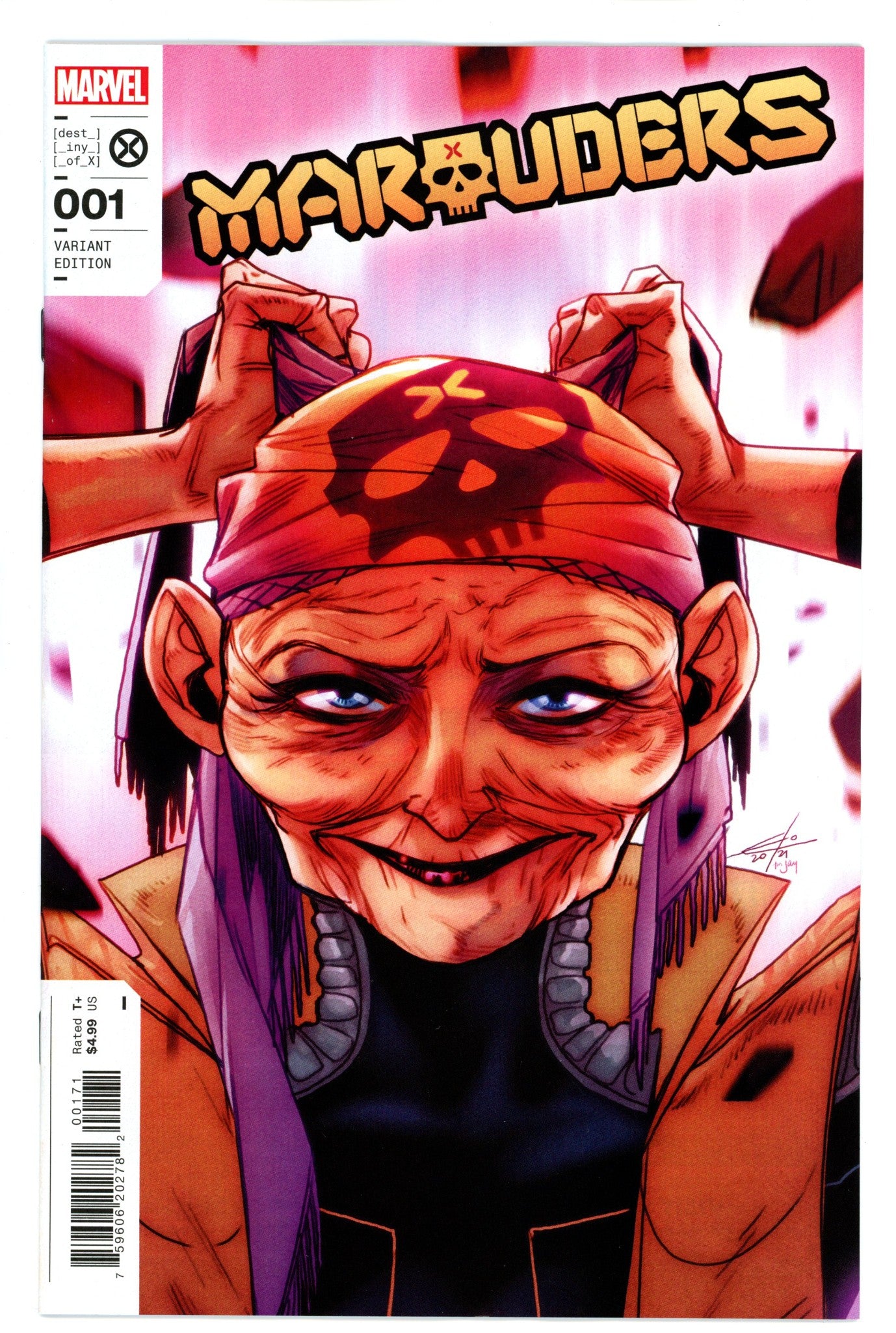 Marauders Vol 2 1 Carlini Variant NM (2022)