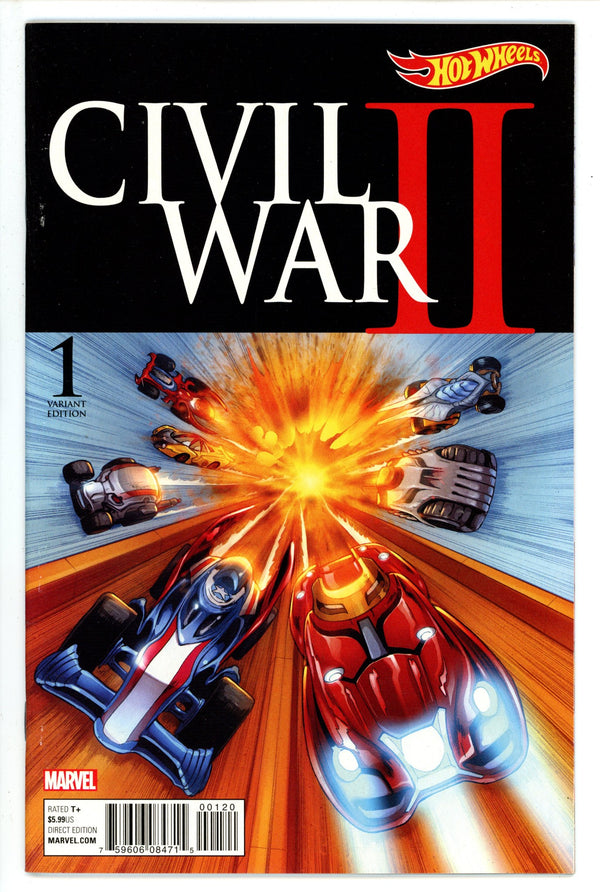 Civil War II 1 Garcia Hot Wheels Incentive Variant (2016)