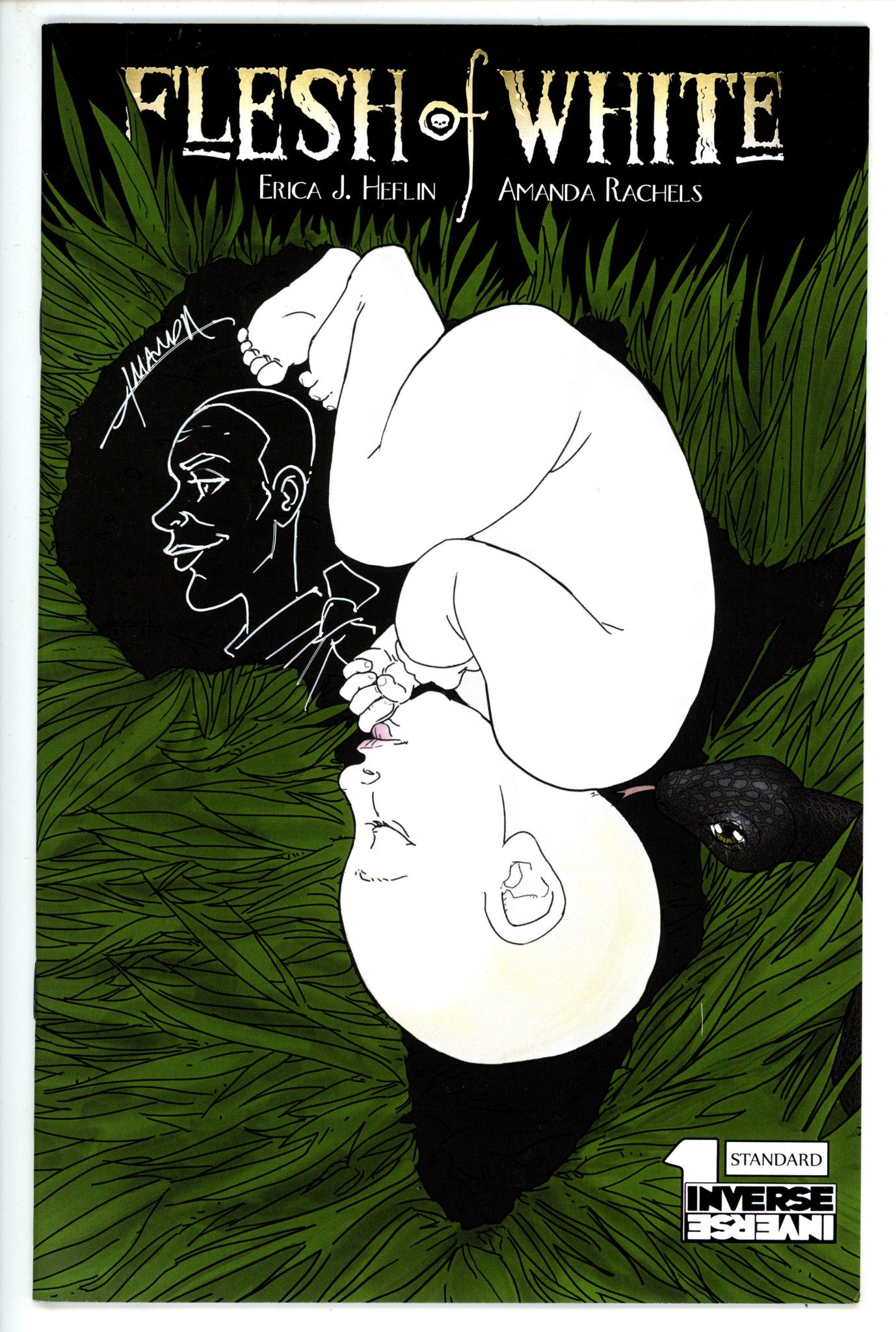 Flesh Of White Kickstarter Edition 1 Signed / Remarked Rachels