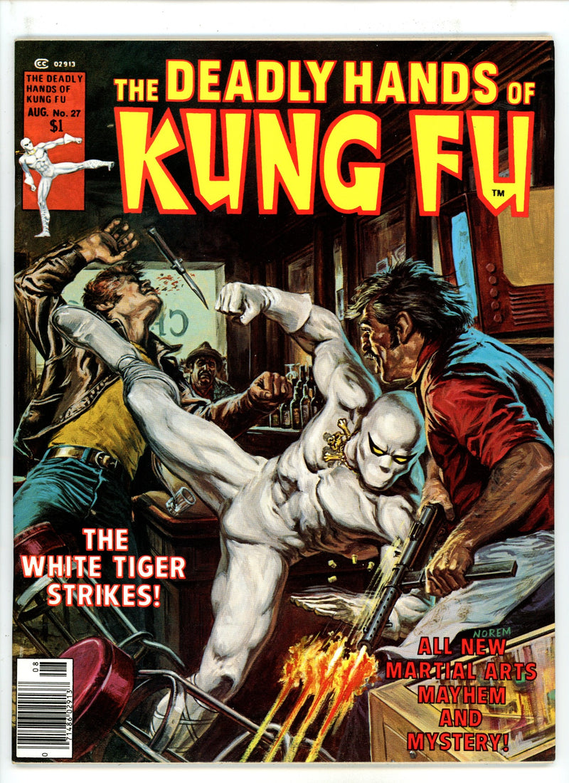 The Deadly Hands of Kung Fu Vol 1 27 NM