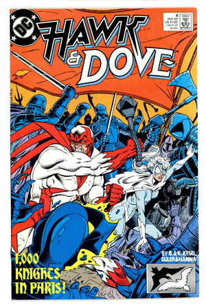 Hawk and Dove Vol 3 6 (1989)