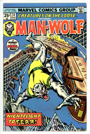 Creatures on the Loose 34 FN/VF