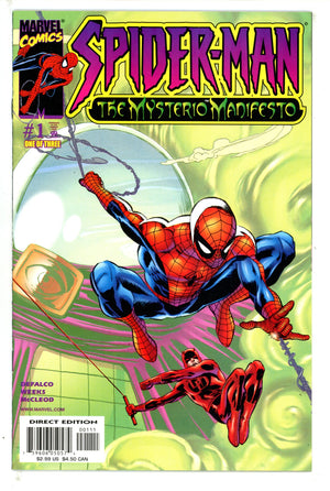 Spider-Man and Mysterio [Spider-Man: The Mysterio Manifesto] 1 (2001)