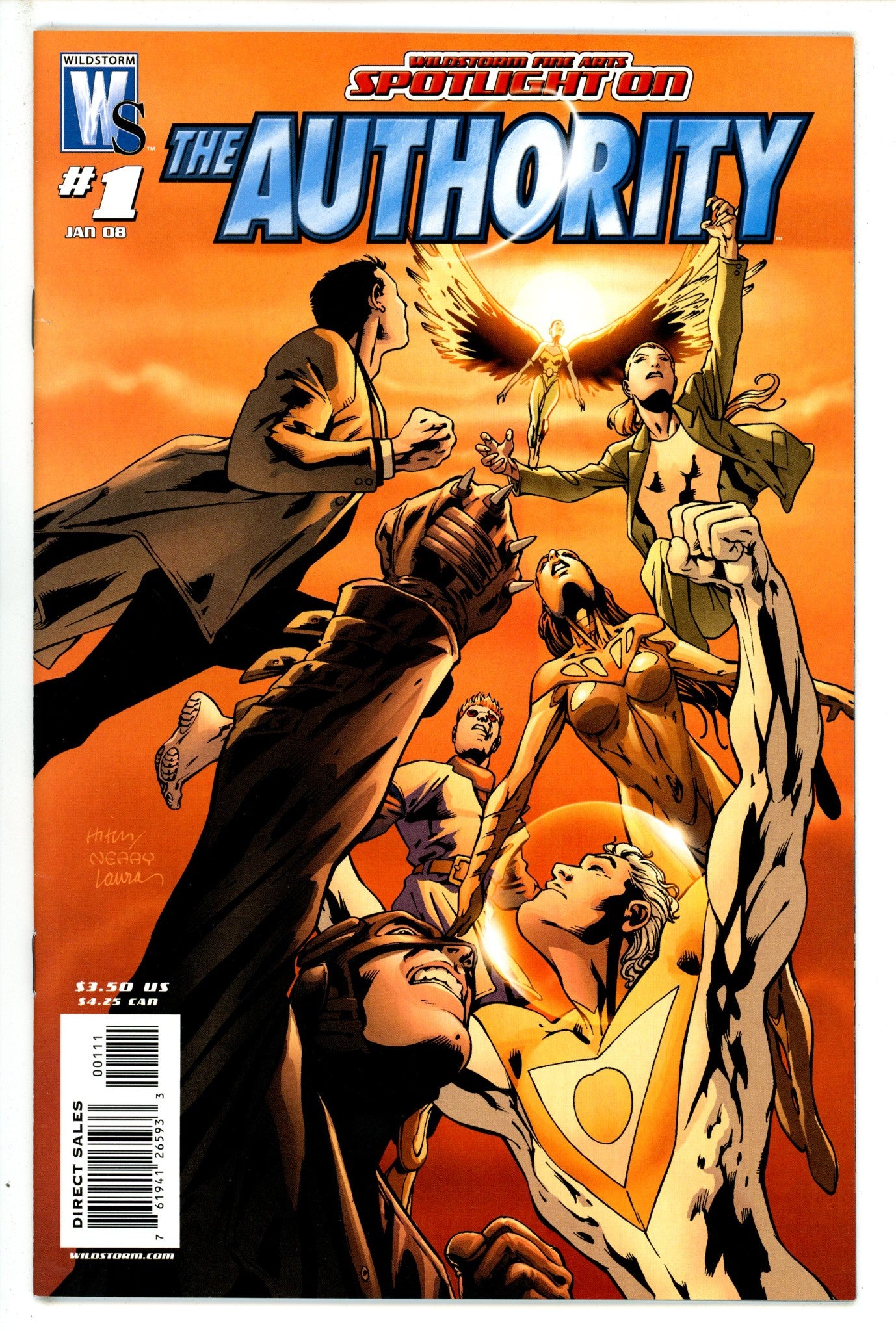 Wildstorm Fine Arts: Spotlight on the Authority 1 (2007)