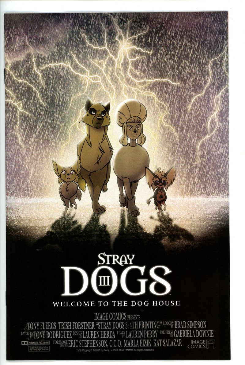 Stray Dogs 3 4th Print