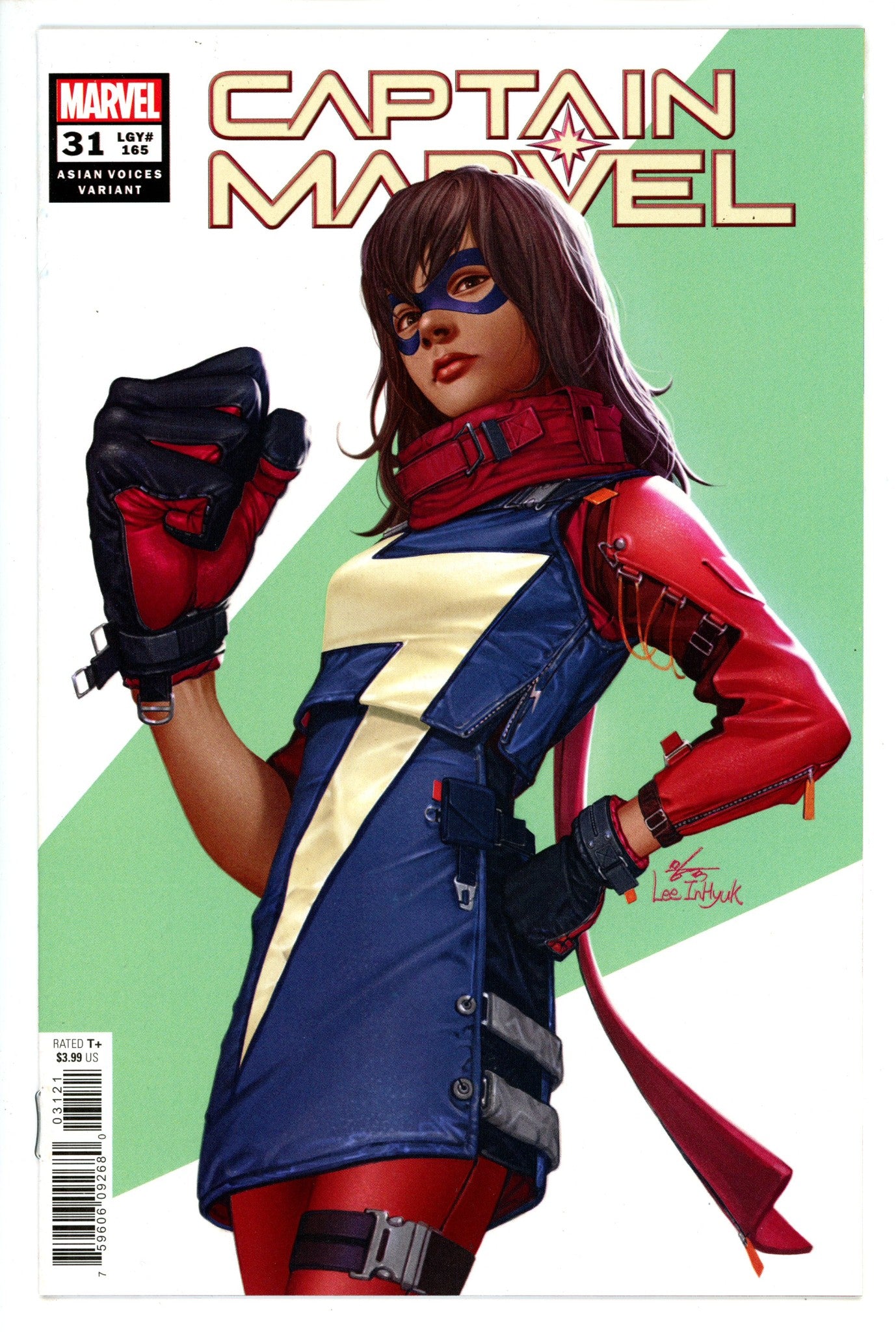 Captain Marvel Vol 11 31 Lee Variant