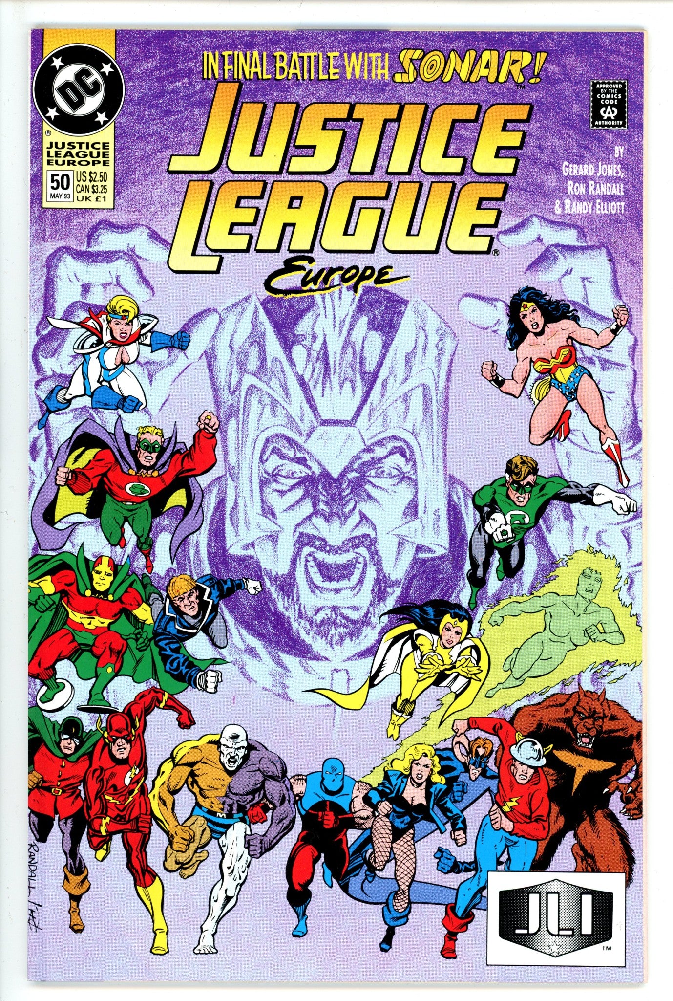 Justice League Europe 50 (1993)