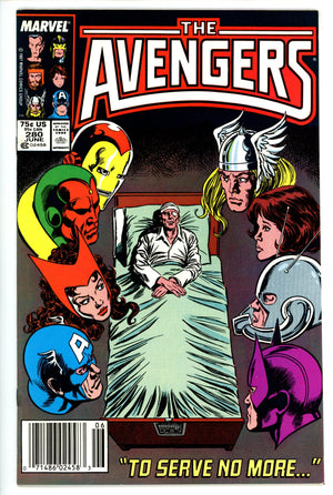 The Avengers Vol 1 280 Newsstand