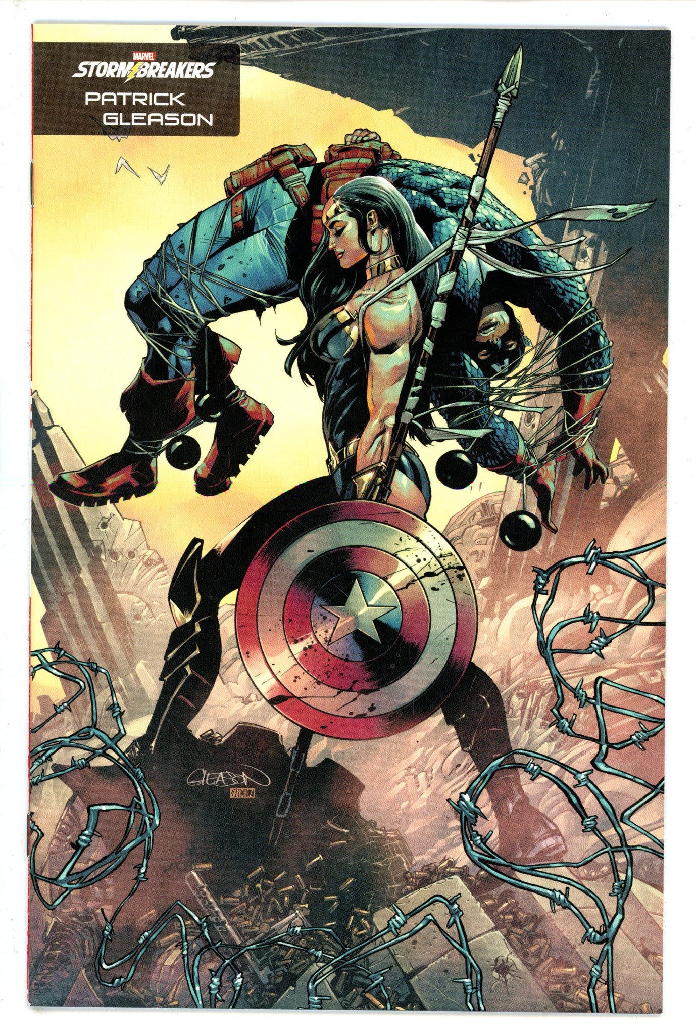 Heroes Return 1 Gleason Variant