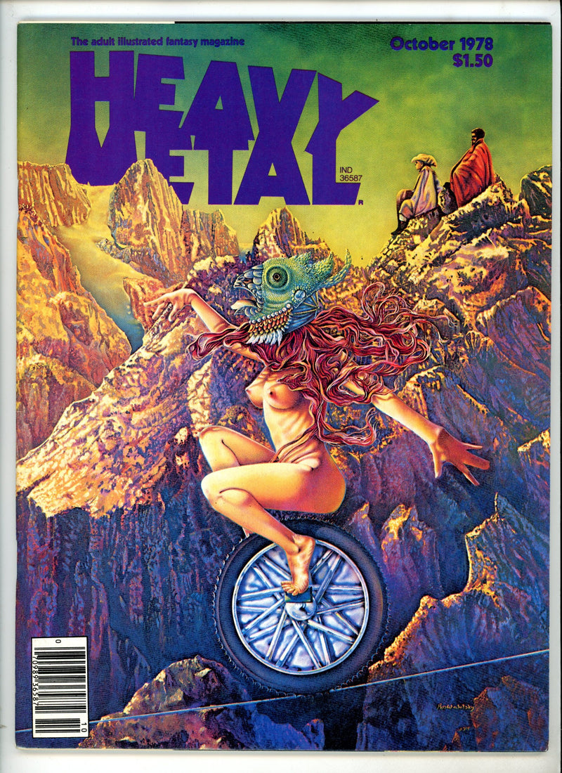 Heavy Metal Vol 1978 October Newsstand VF-