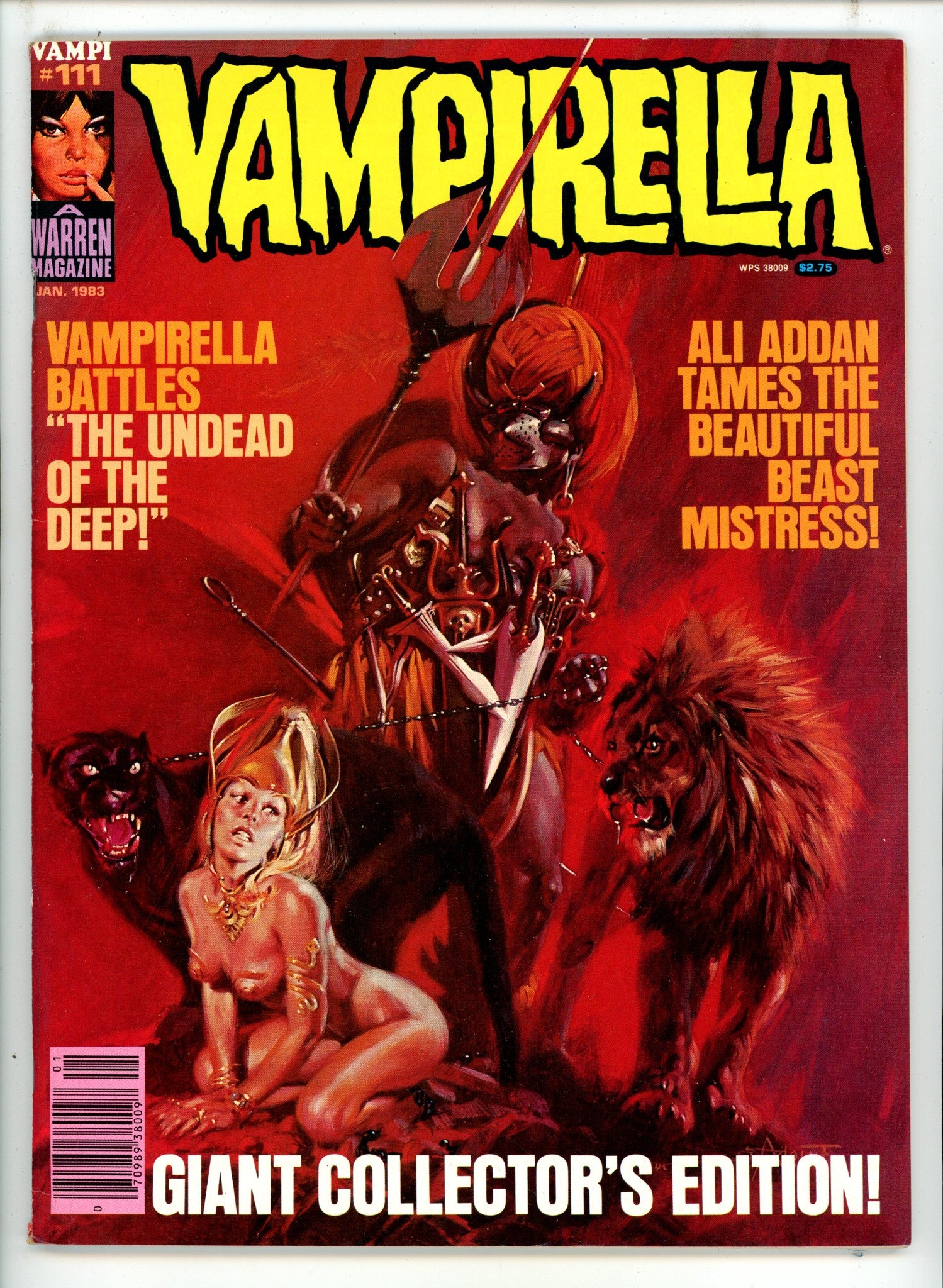 Vampirella Vol 1 111 Canadian Price Variant FN/VF (1983)