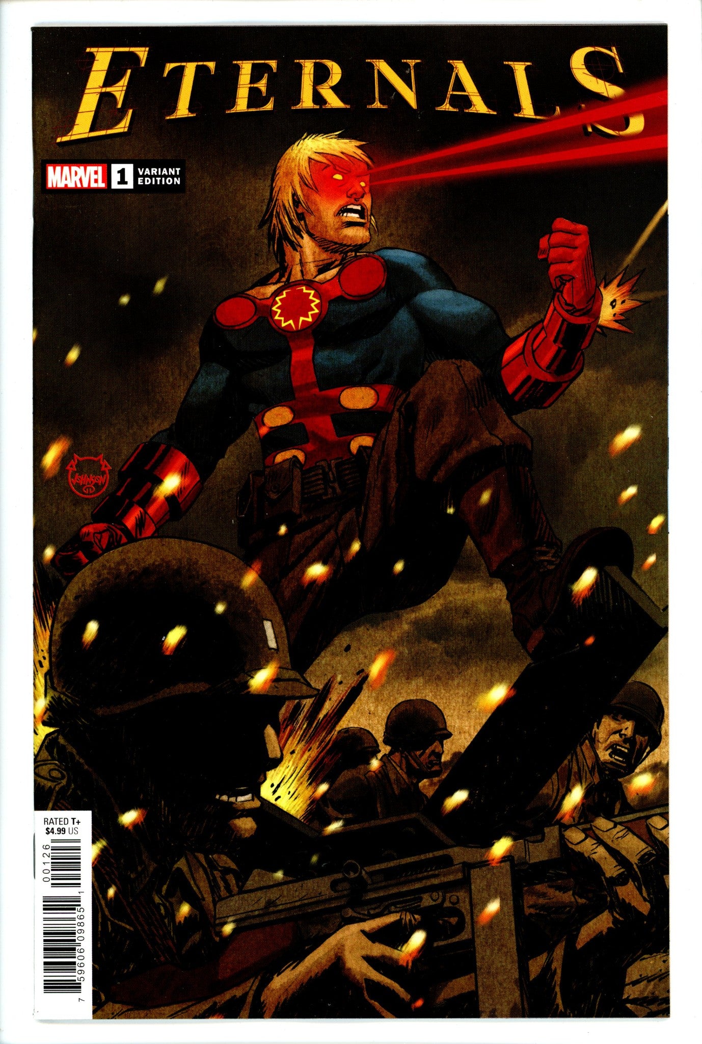 Eternals Vol 5 1 Johnson Variant-Marvel-CaptCan Comics Inc